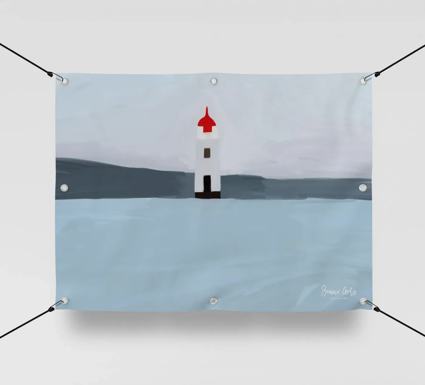 Flowing Patterns PVC Plane von Mike Leymi