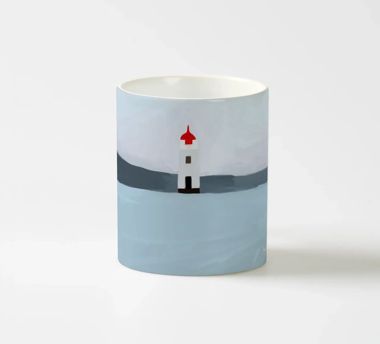 Flowing Patterns tazza in ceramica da Mike Leymi