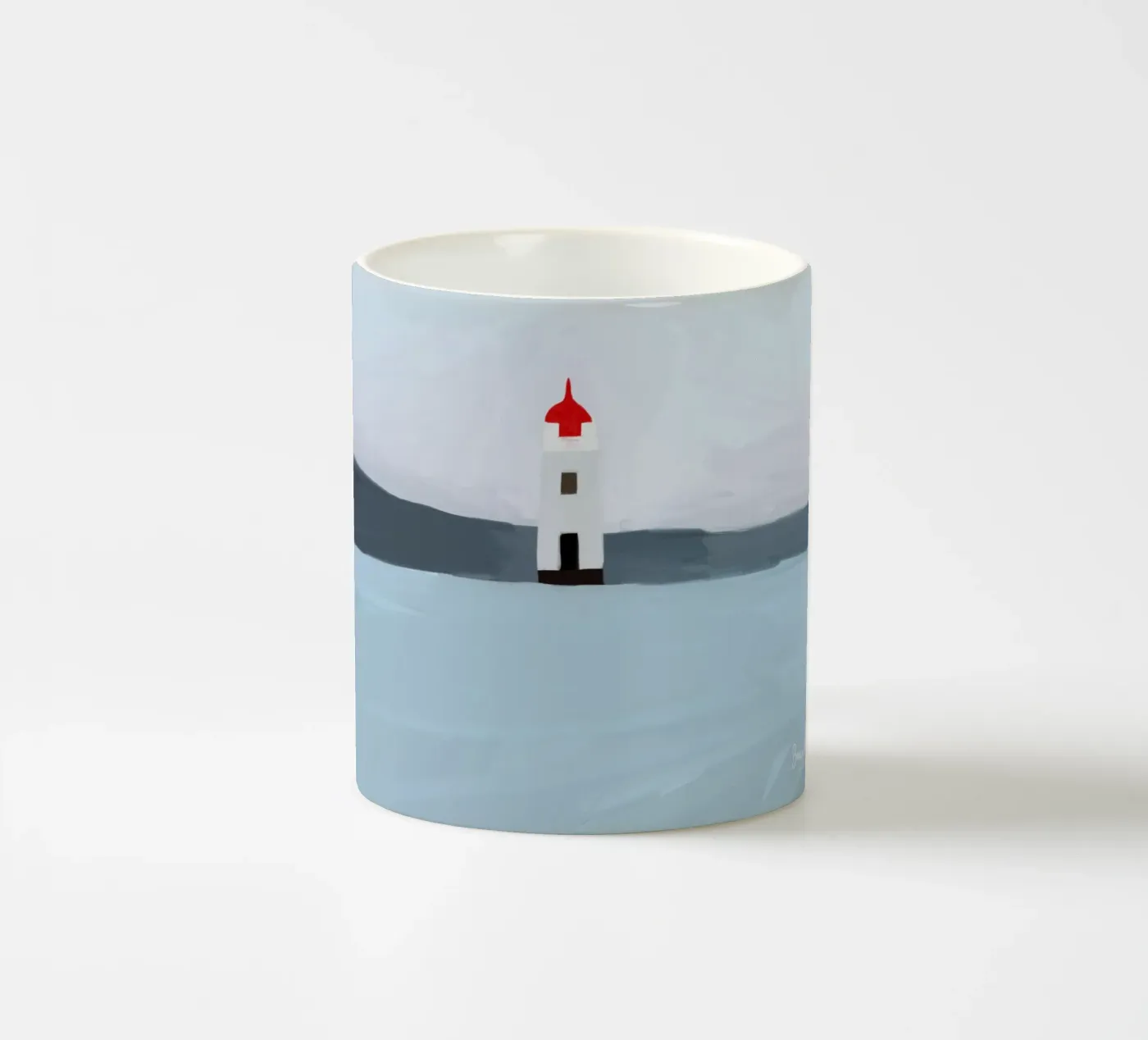 Flowing Patterns ceramic mug by Mike Leymi