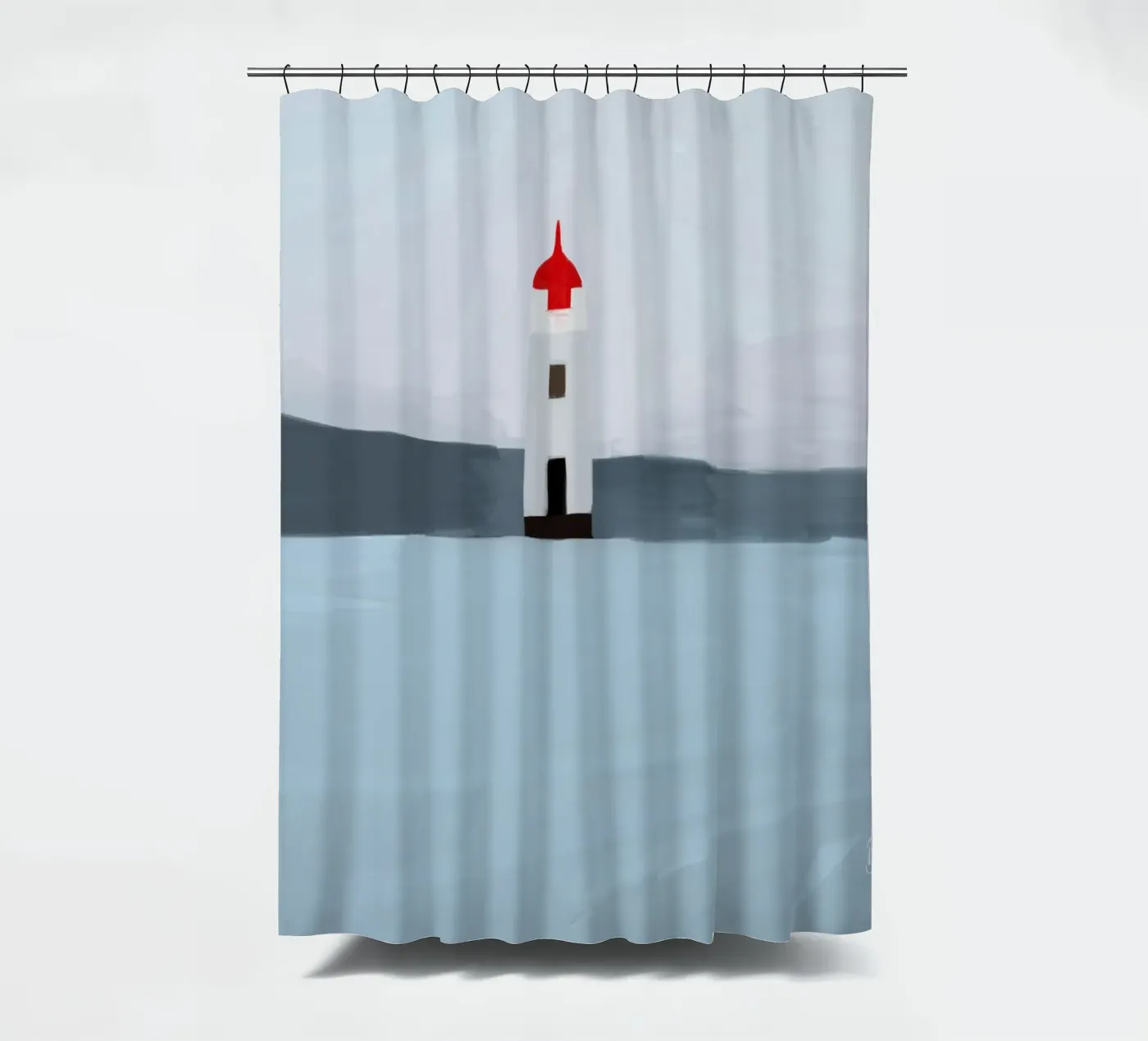 Flowing Patterns douchegordijn van Mike Leymi