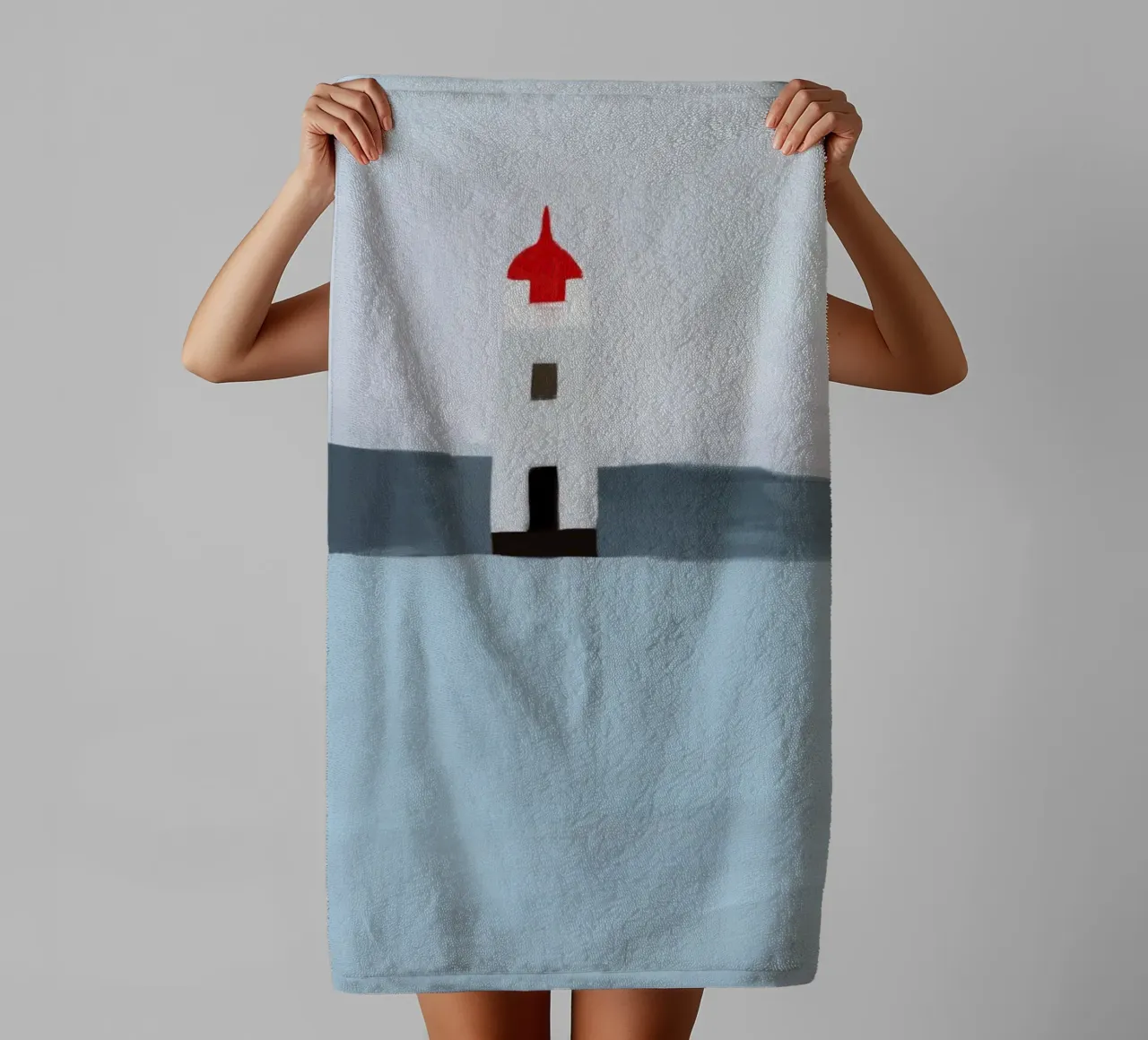 Flowing Patterns towel by Mike Leymi