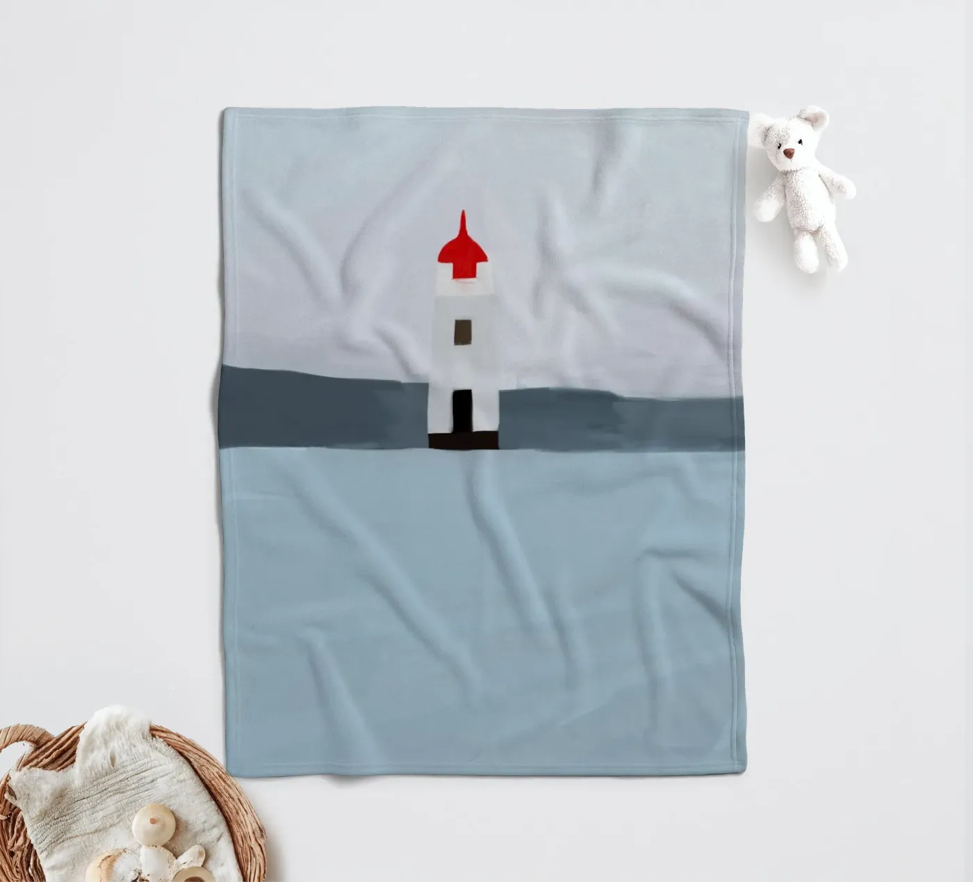 Flowing Patterns fleecedeken van Mike Leymi