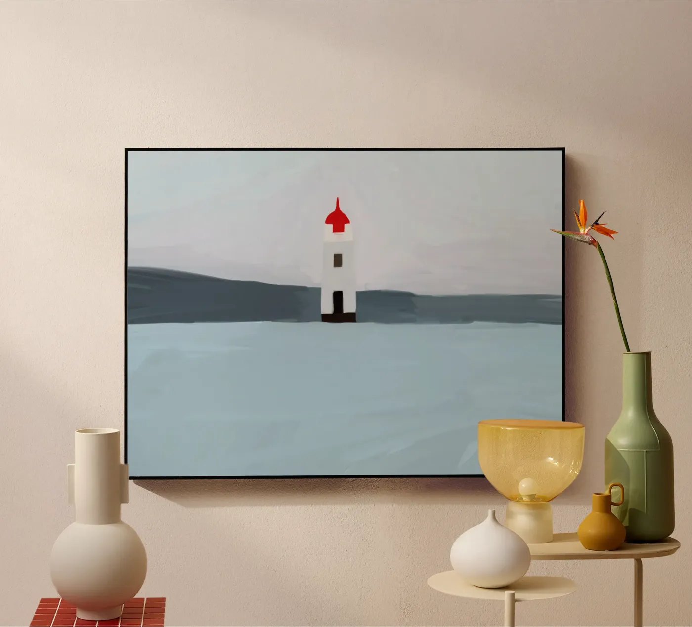 Flowing Patterns acryl van Mike Leymi