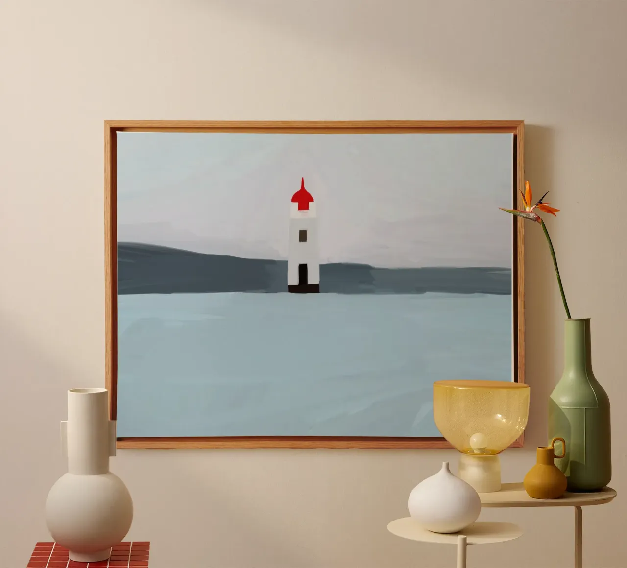 Flowing Patterns canvas van Mike Leymi