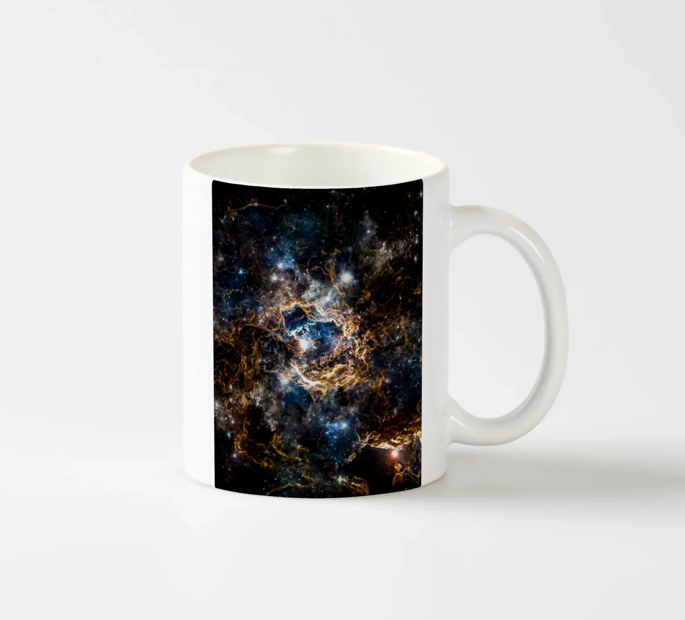 Interstellis ceramic mug by Stellar Dream Art