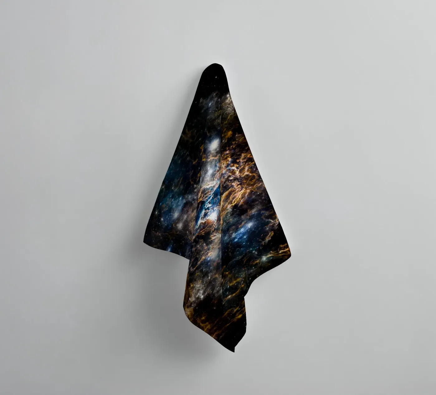 Interstellis badhanddoek van Stellar Dream Art