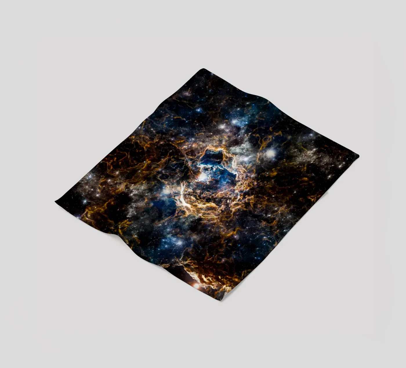 Interstellis Fleecedecke von Stellar Dream Art