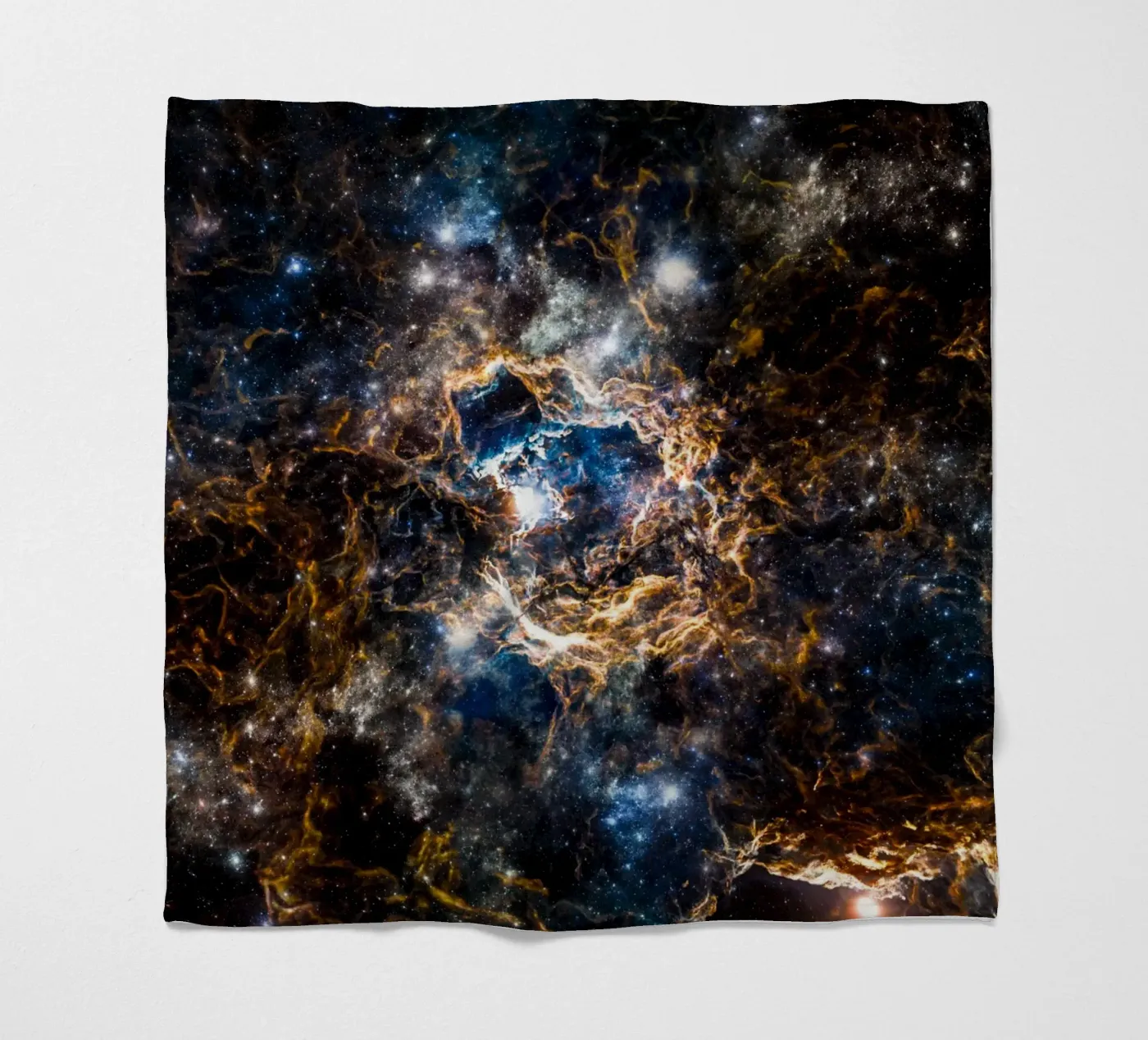 Interstellis Fleecedecke von Stellar Dream Art