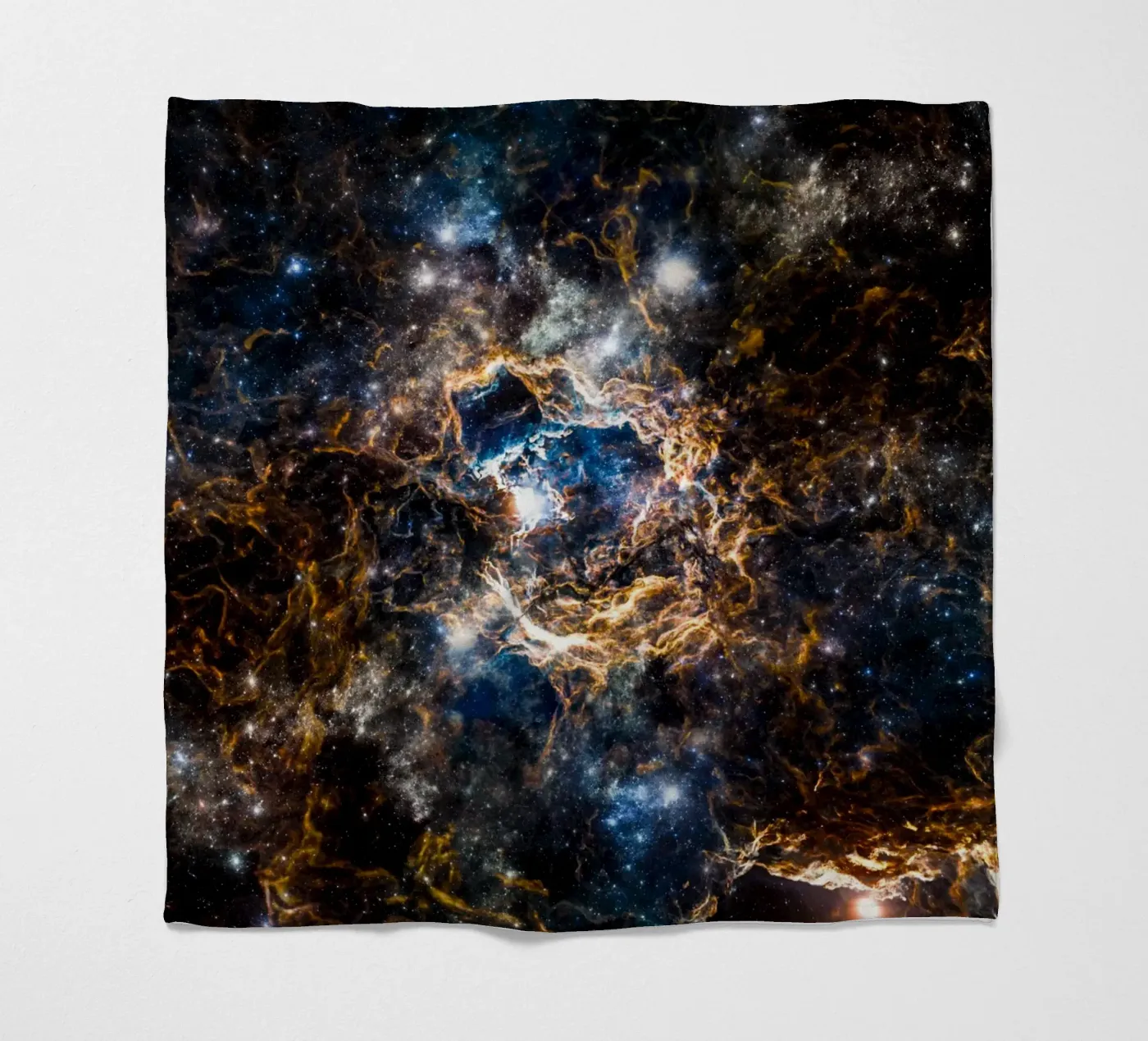 Interstellis Fleecedecke von Stellar Dream Art