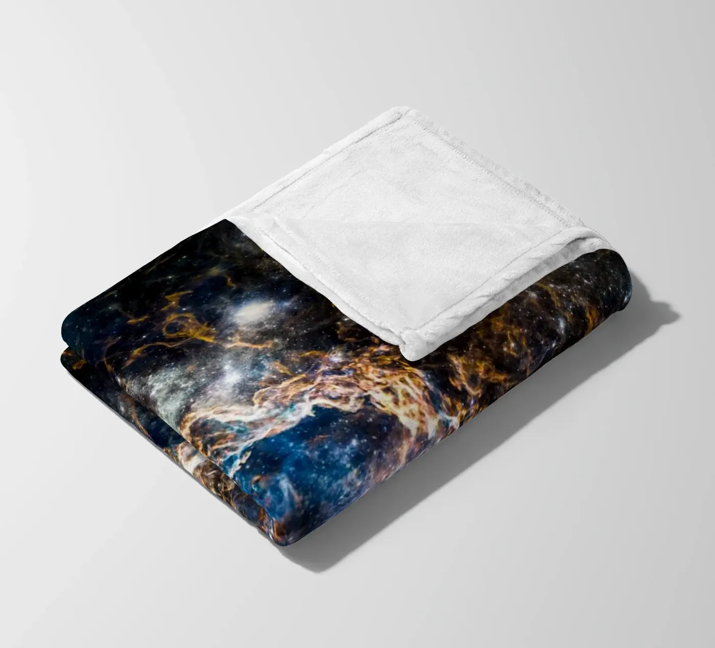 Interstellis Fleecedecke von Stellar Dream Art
