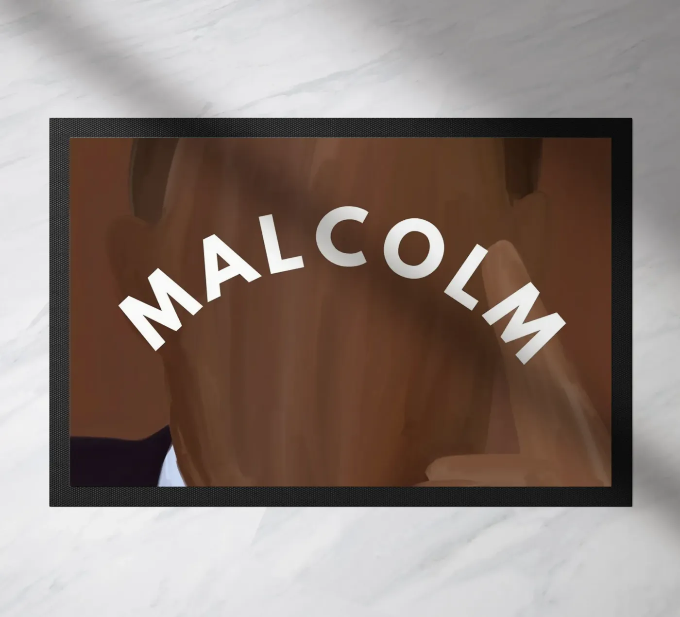 Malcolm's Reflection doormat by Mathudace Créas