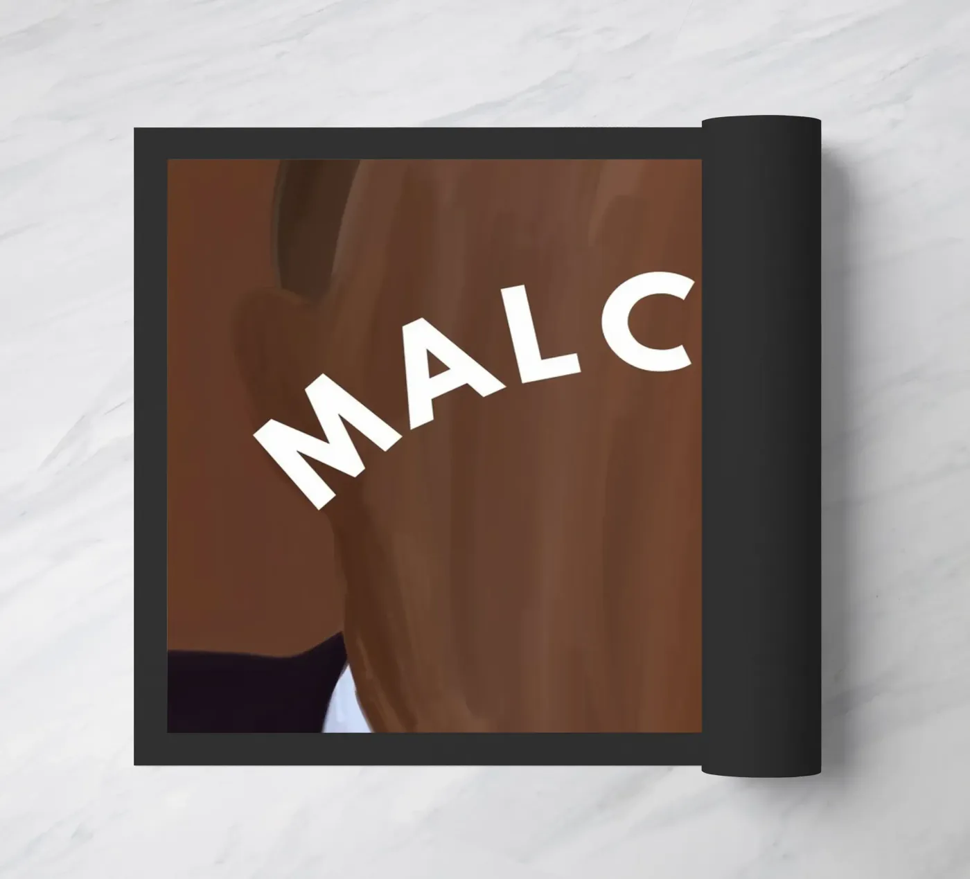 Malcolm's Reflection doormat by Mathudace Créas