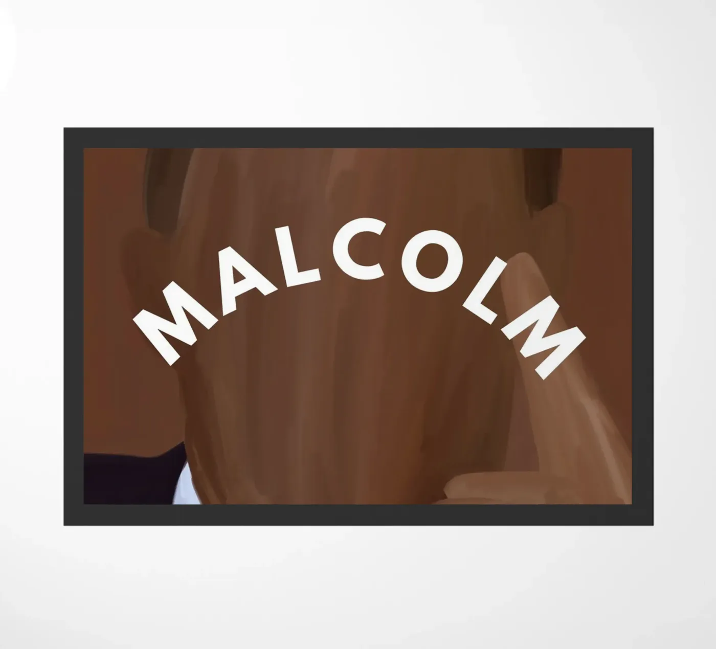 Malcolm's Reflection doormat by Mathudace Créas