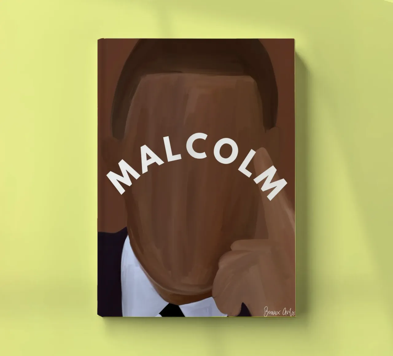 Malcolm's Reflection notebook by Mathudace Créas
