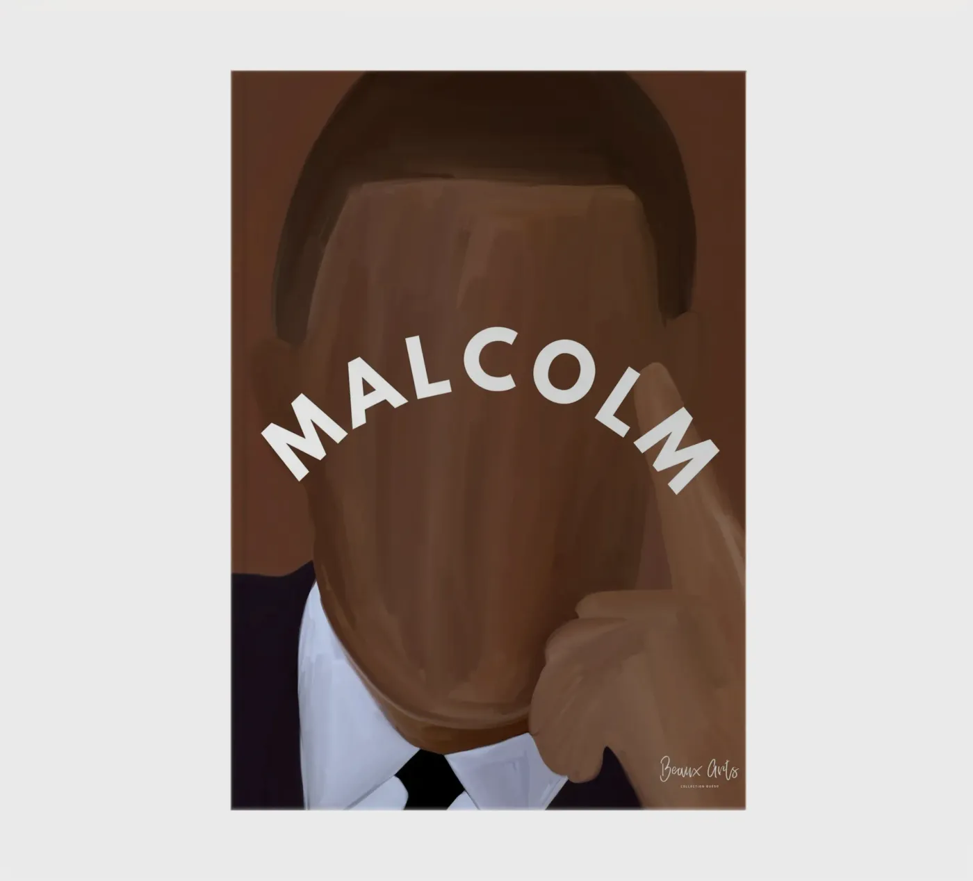 Malcolm's Reflection notebook by Mathudace Créas
