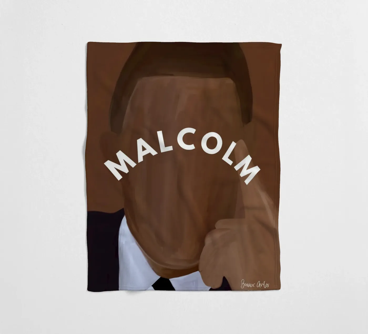 Malcolm's Reflection fleecedeken van Mathudace Créas