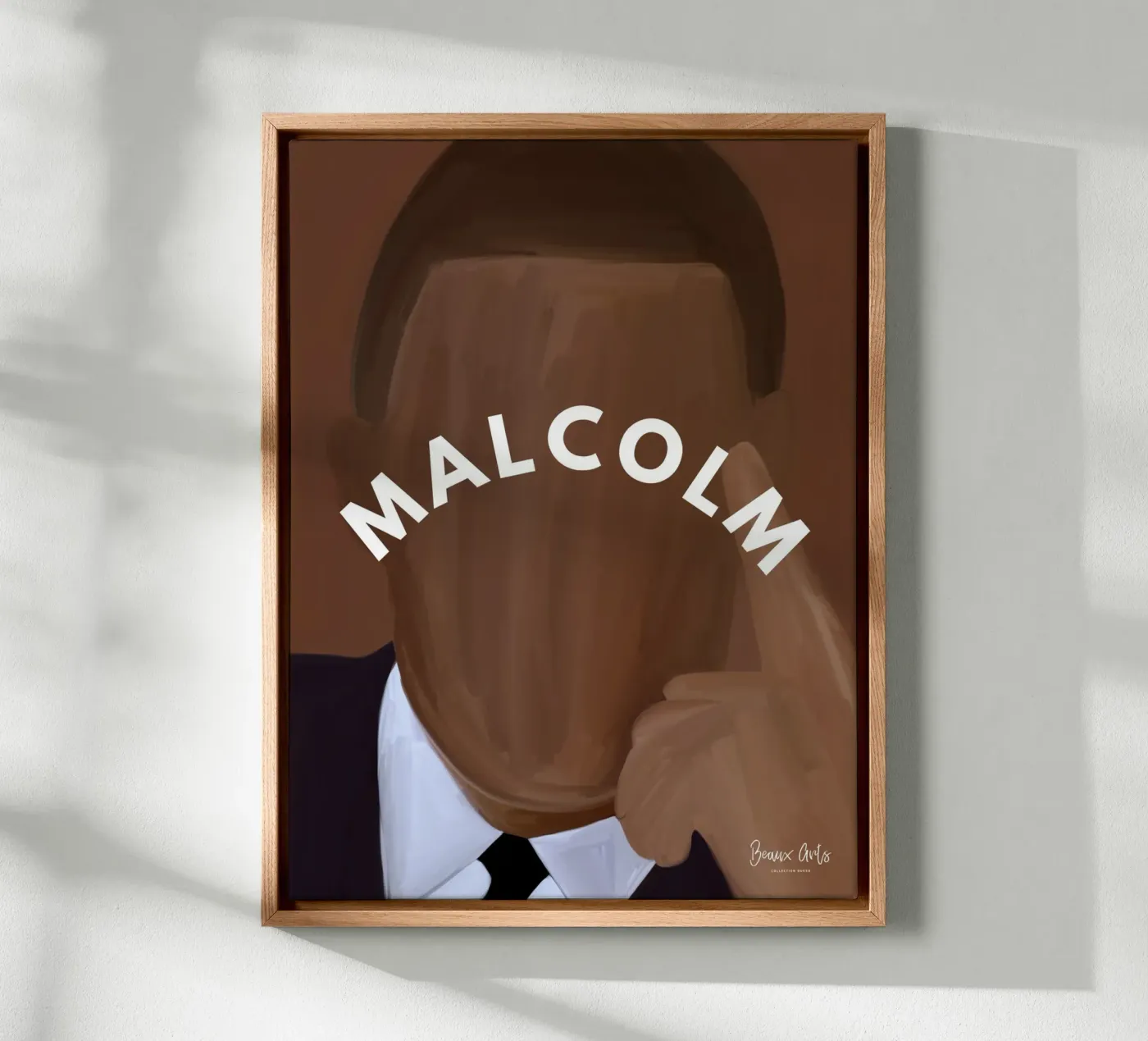 Malcolm's Reflection canvas by Mathudace Créas