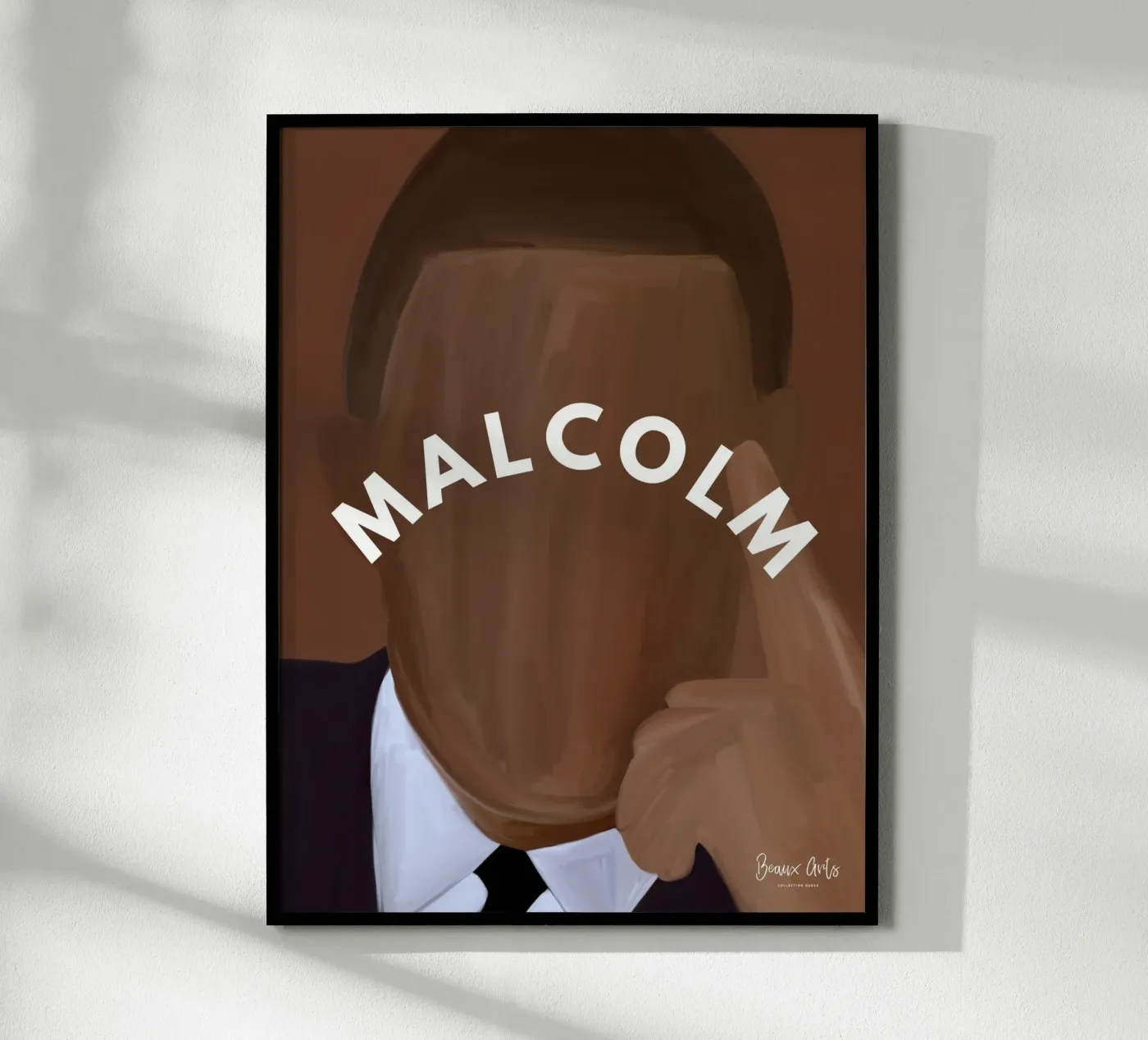 Malcolm's Reflection Poster von Mathudace Créas
