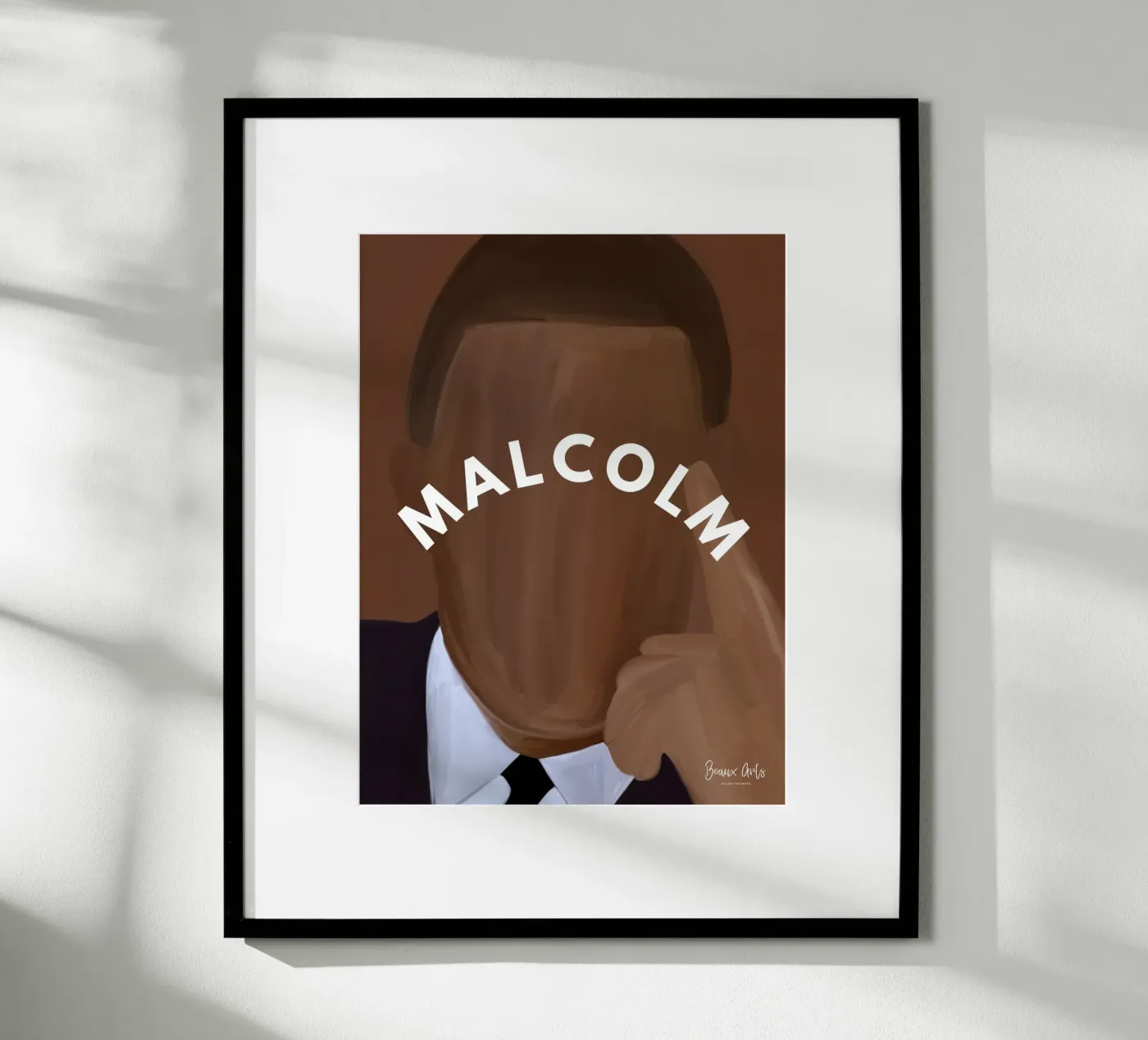 Malcolm's Reflection Poster von Mathudace Créas