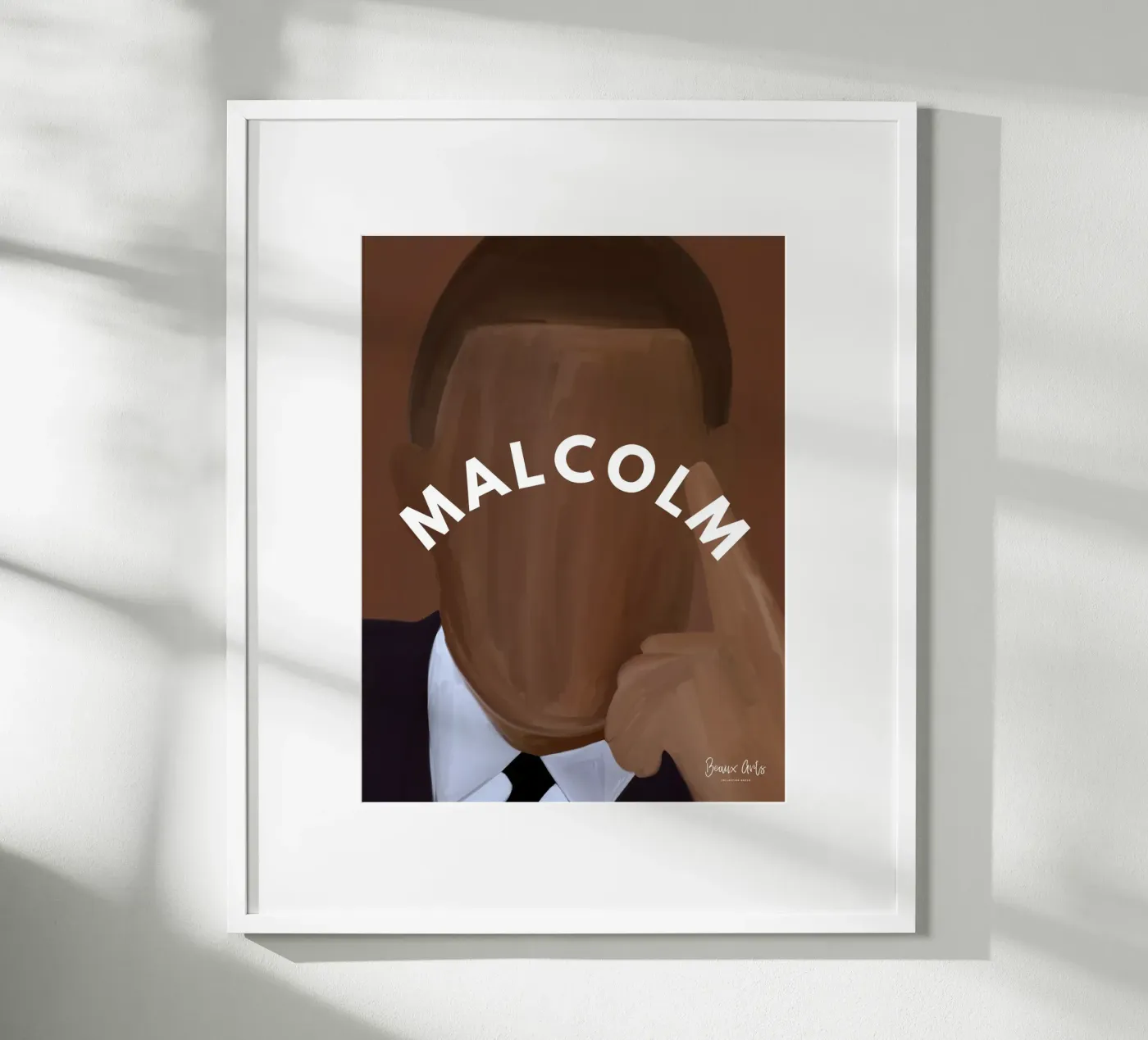 Malcolm's Reflection poster by Mathudace Créas