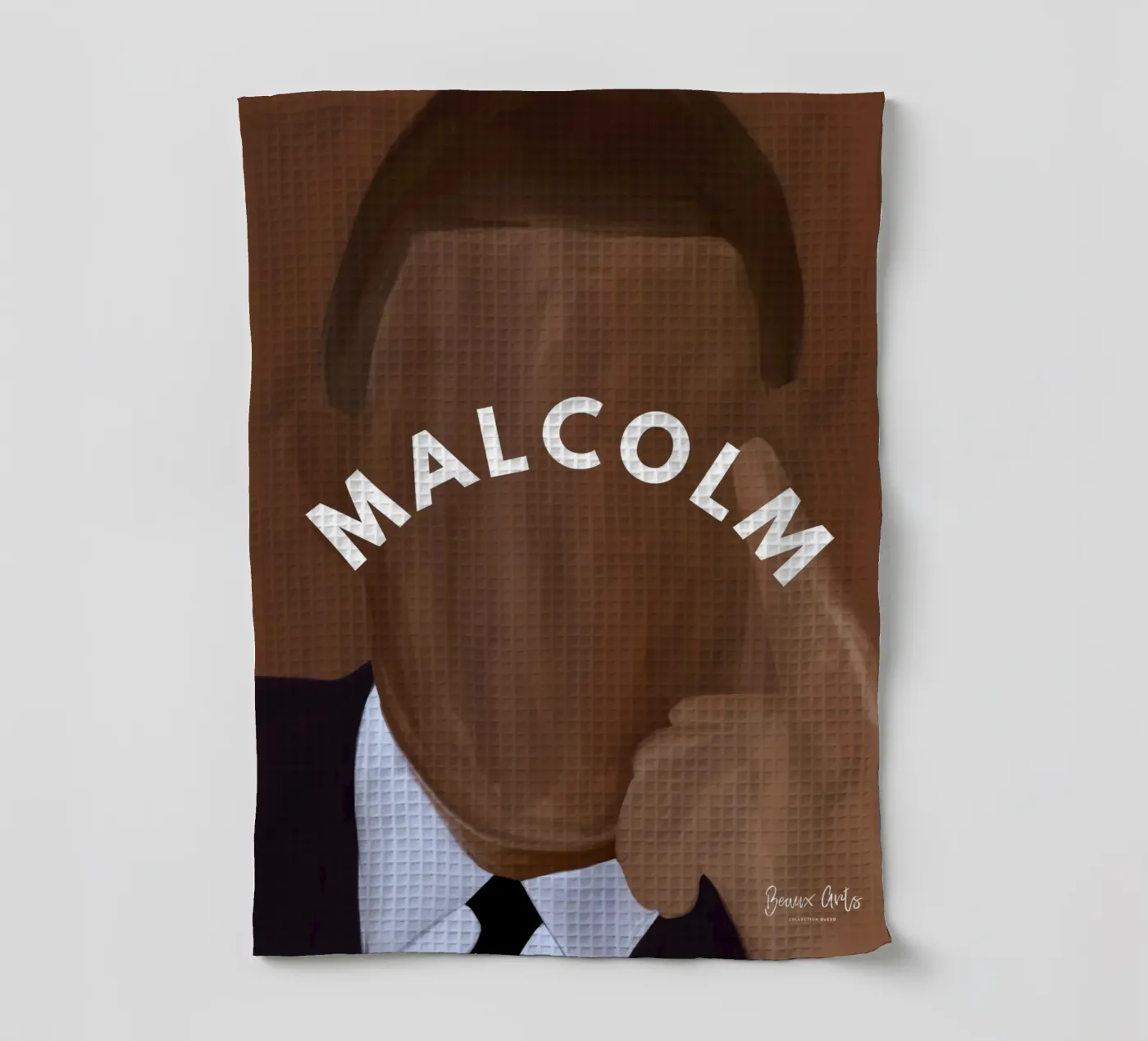 Malcolm's Reflection Geschirrtuch von Mathudace Créas