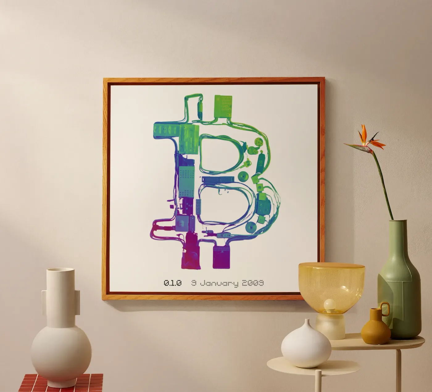 BTC_TRANCE X1 plexiglass da Crypto_Jungle