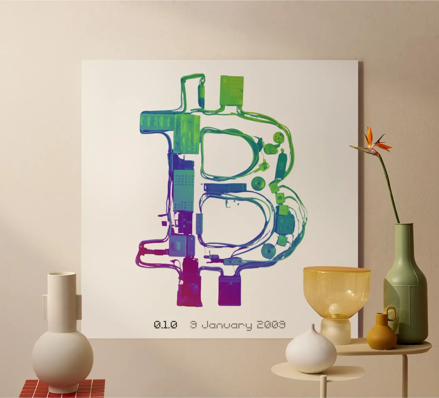 BTC_TRANCE X1 plexiglass da Crypto_Jungle