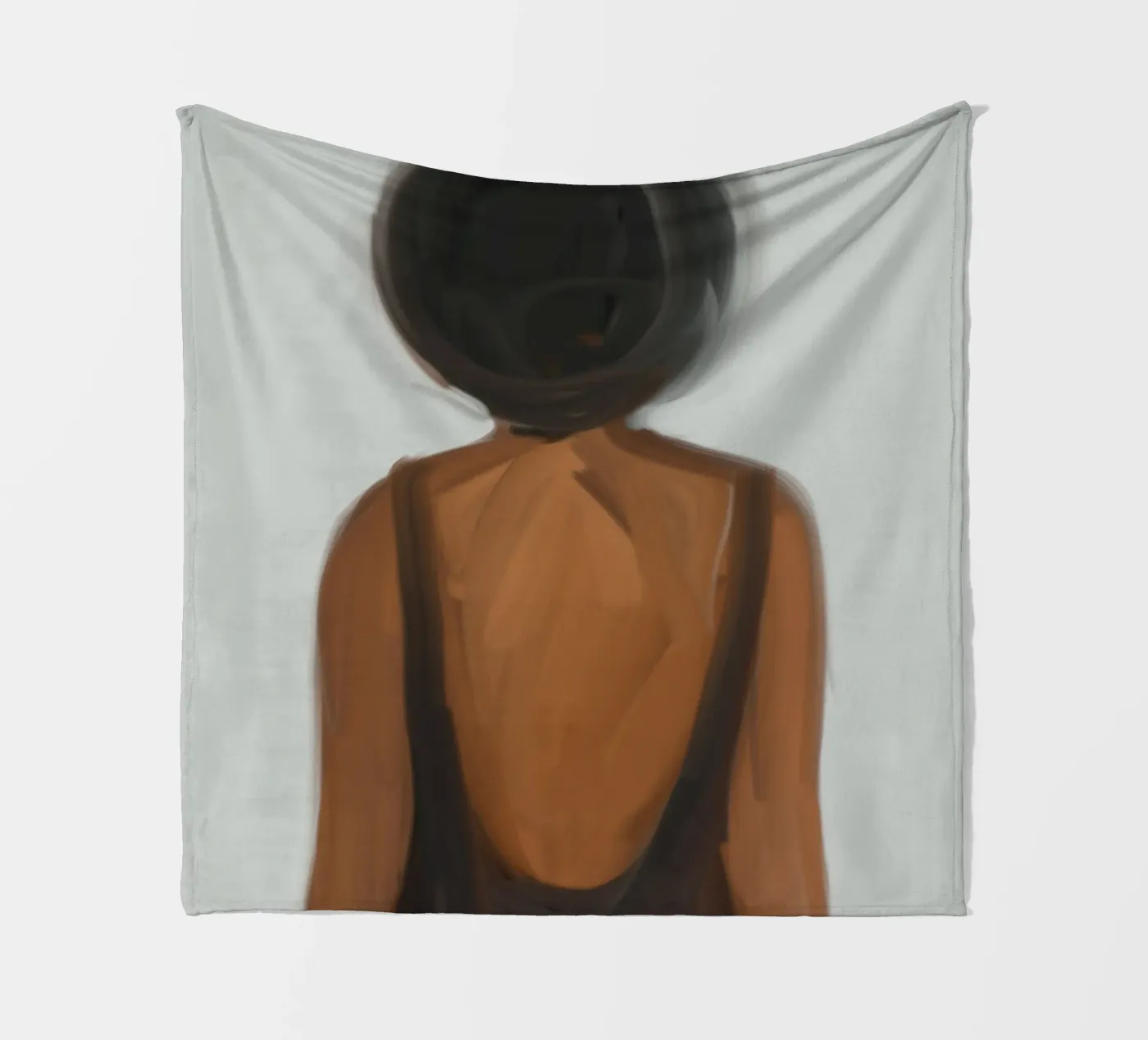 Afro Abstraction fleecedeken van Mathudace Créas