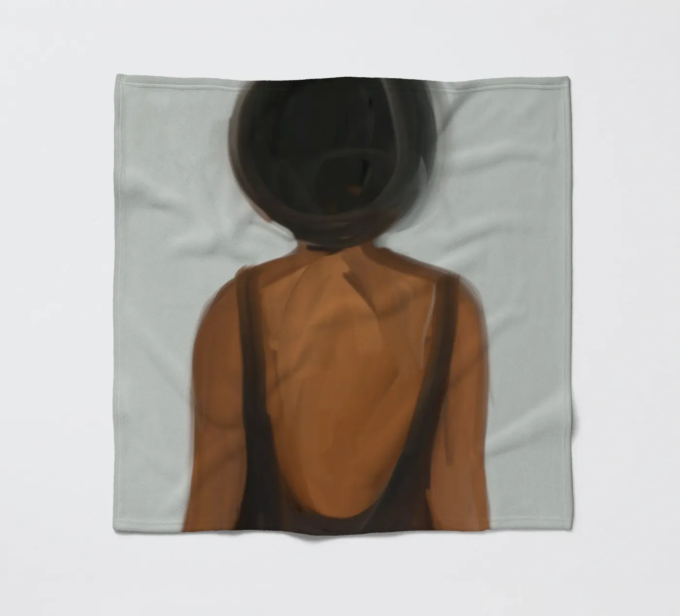 Afro Abstraction fleecedeken van Mathudace Créas