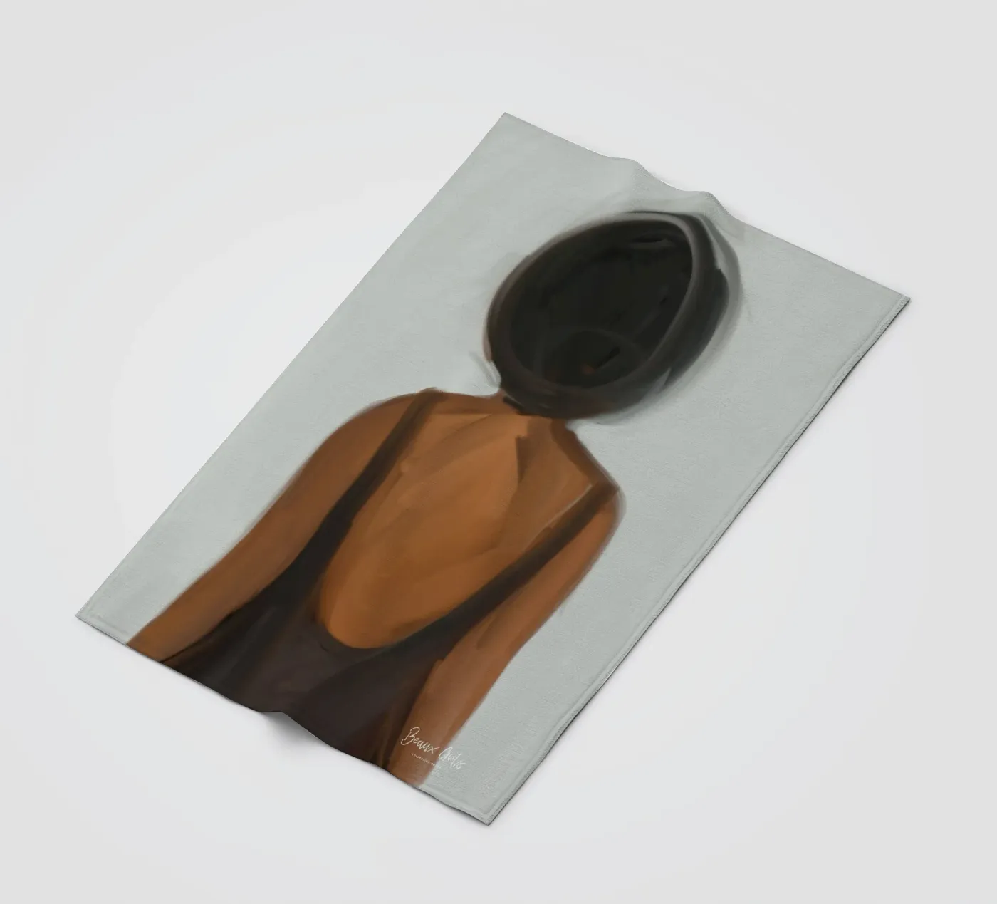 Afro Abstraction fleecedeken van Mathudace Créas