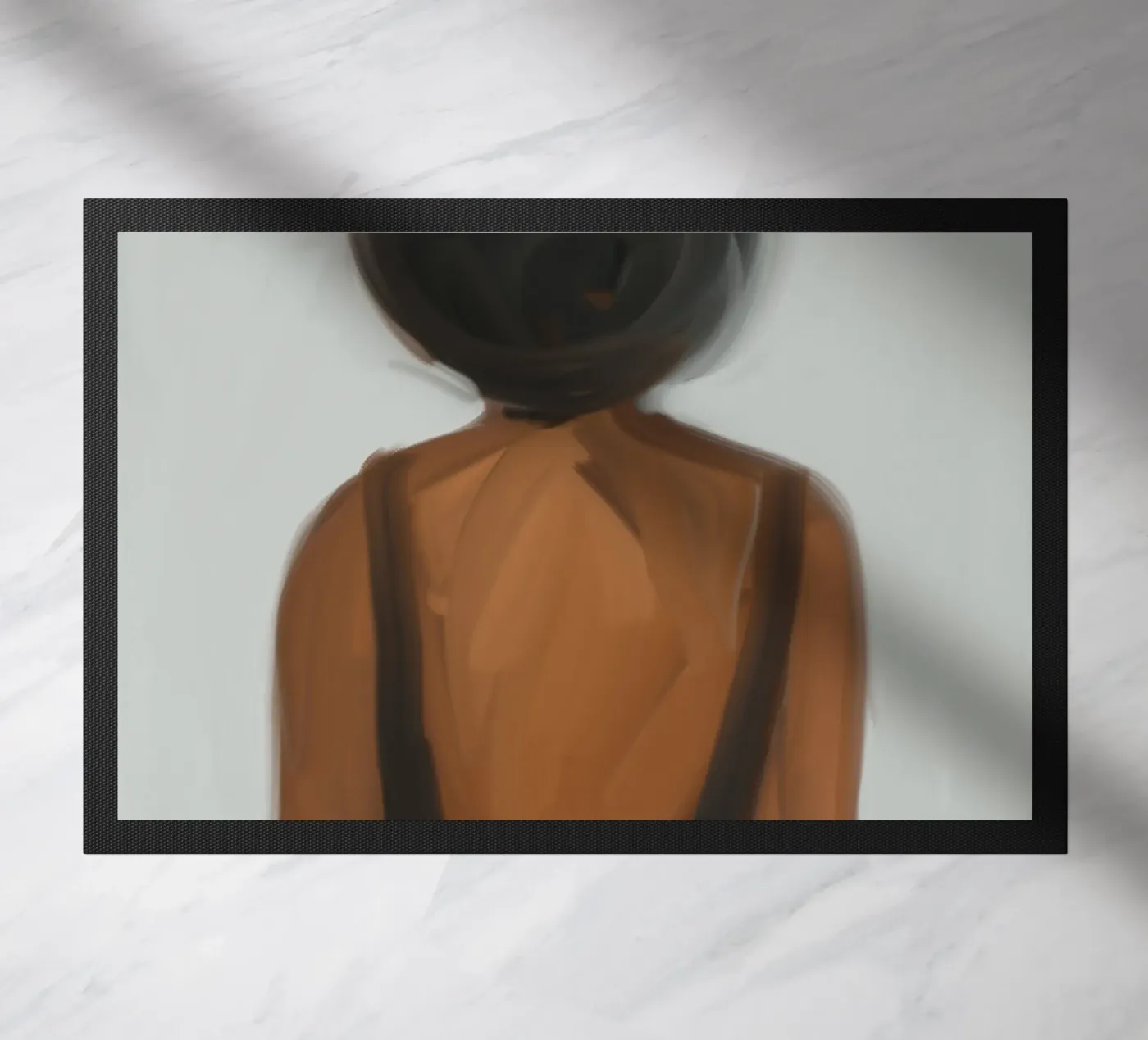 Afro Abstraction doormat by Mathudace Créas