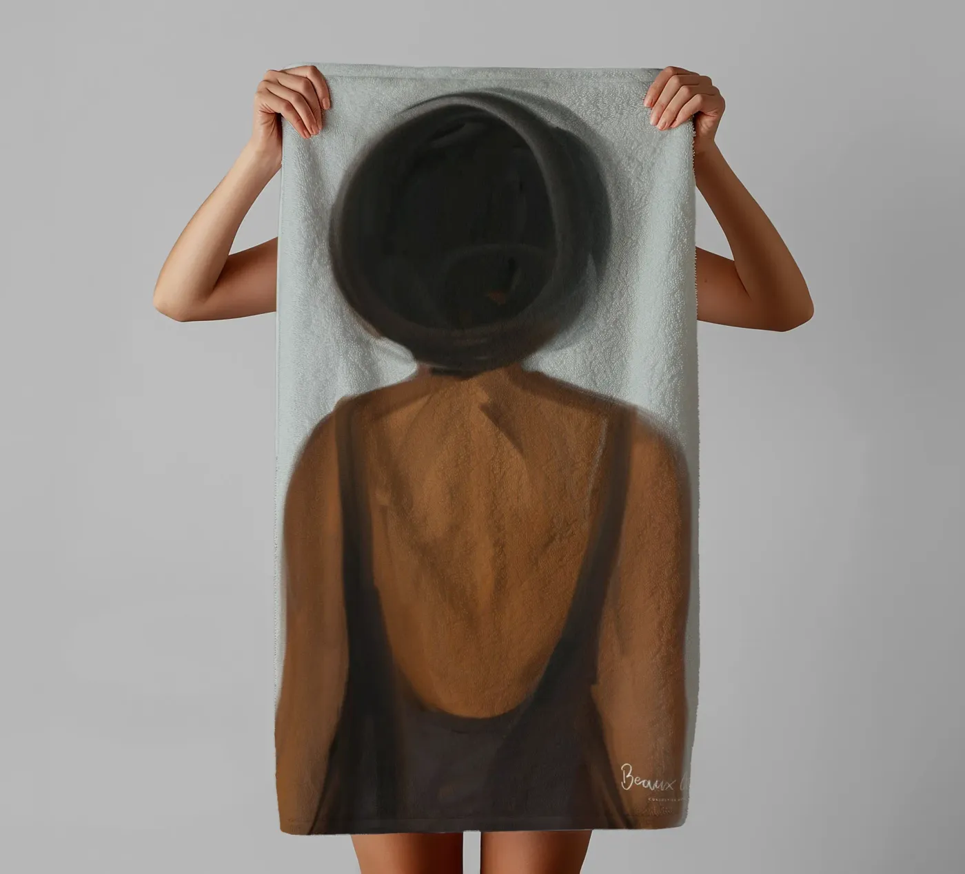 Afro Abstraction towel by Mathudace Créas