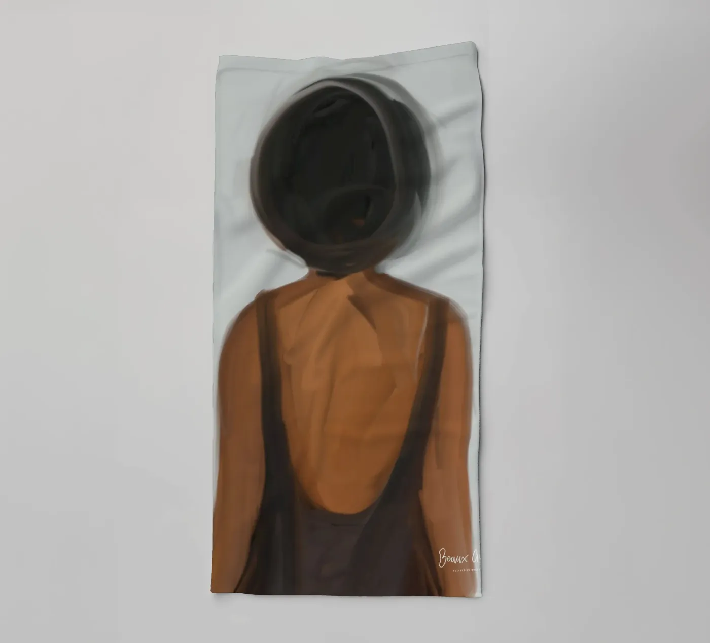 Afro Abstraction towel by Mathudace Créas