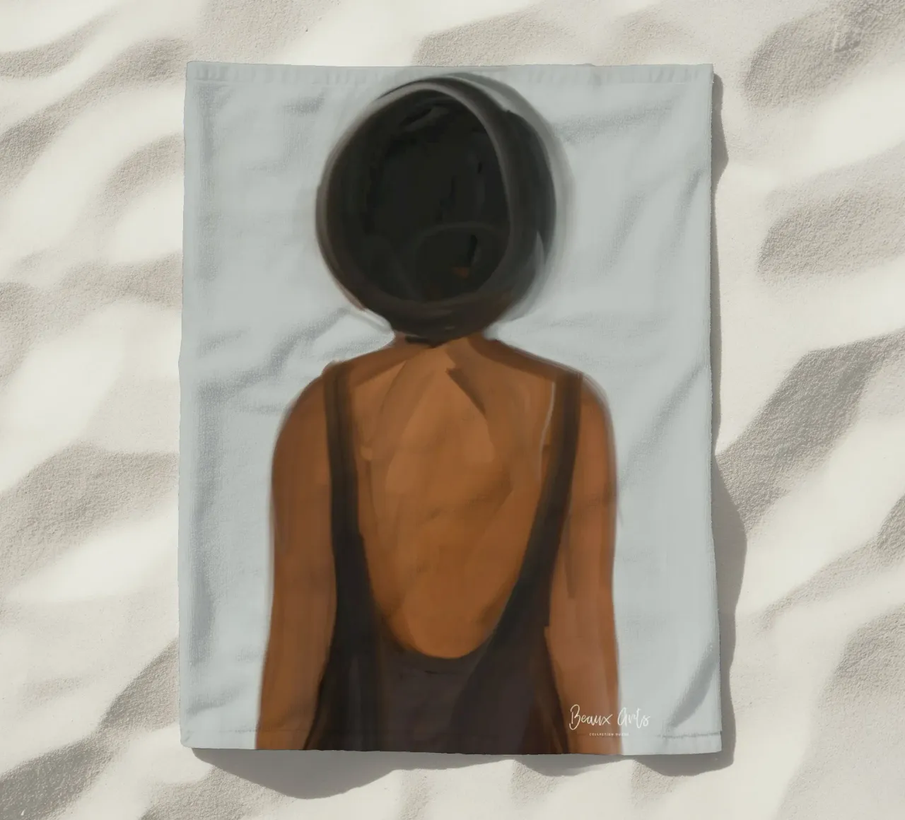 Afro Abstraction telo mare da Mathudace Créas