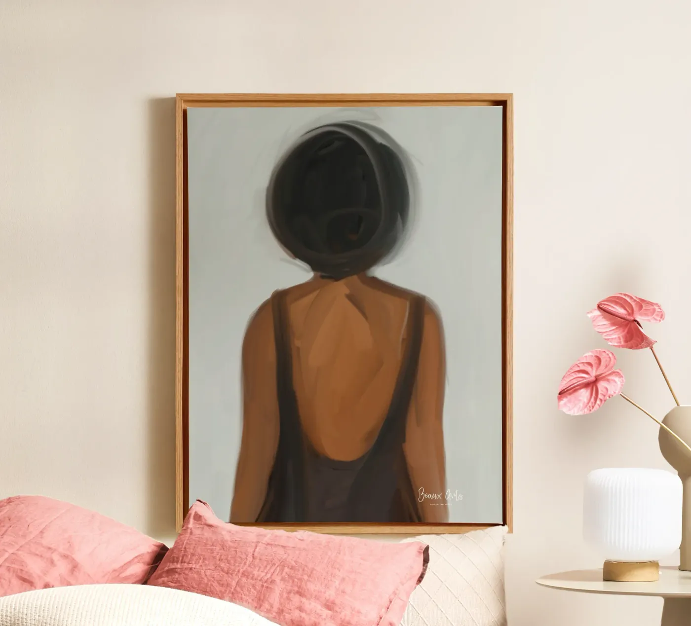 Afro Abstraction canvas by Mathudace Créas