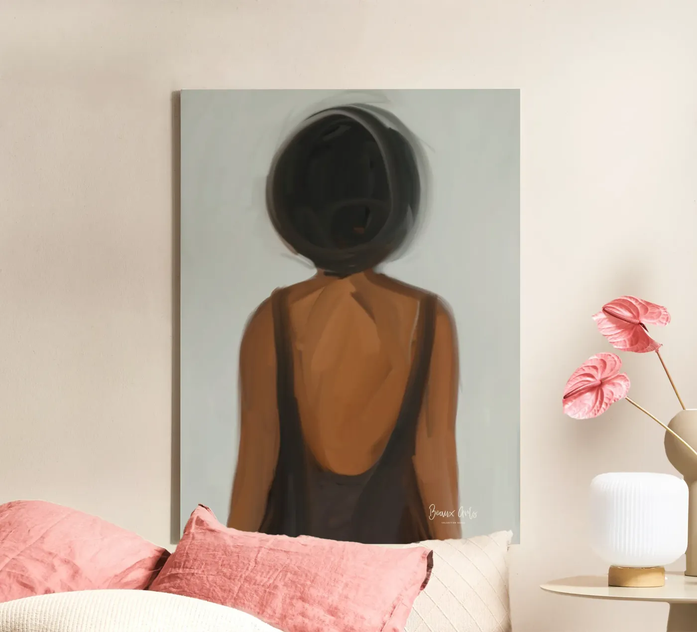 Afro Abstraction canvas by Mathudace Créas