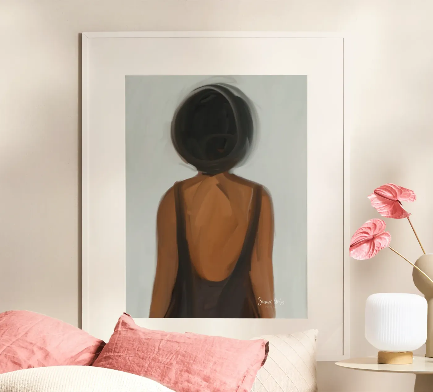 Afro Abstraction poster by Mathudace Créas