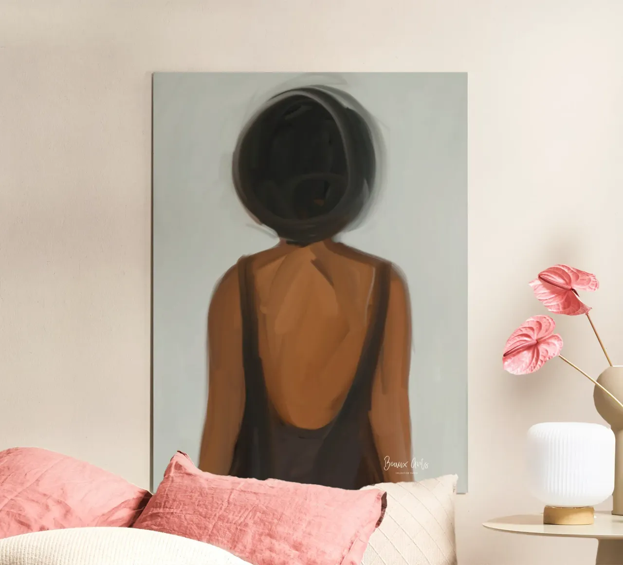 Afro Abstraction poster da Mathudace Créas