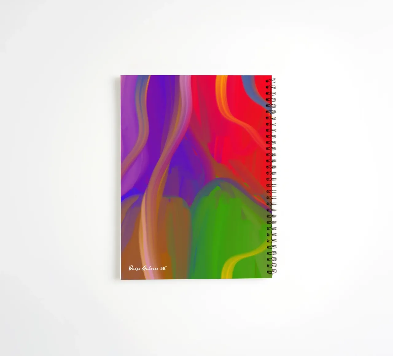 Radiant Movement spiral notebook by Mike Leymi