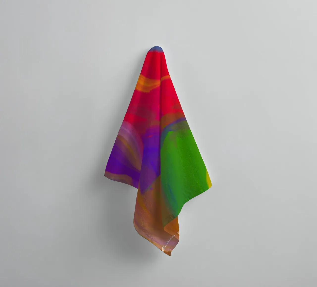 Radiant Movement towel by Mike Leymi