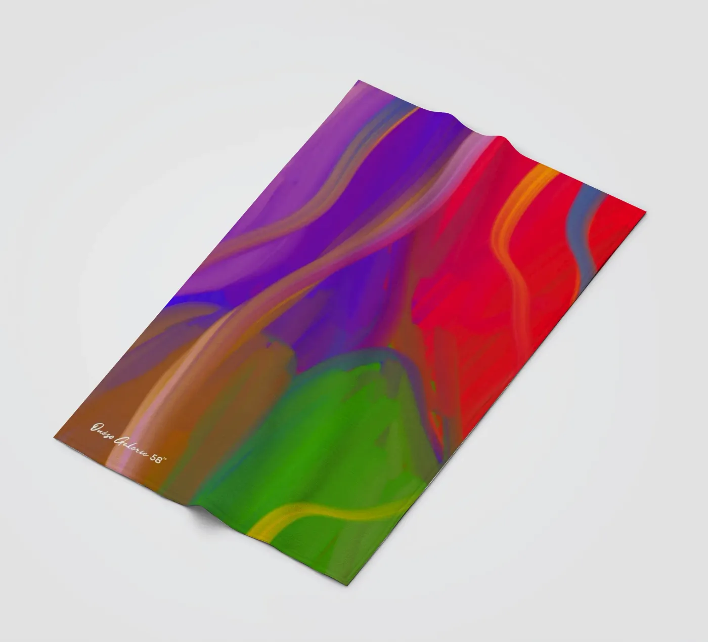 Radiant Movement Fleecedecke von Mike Leymi