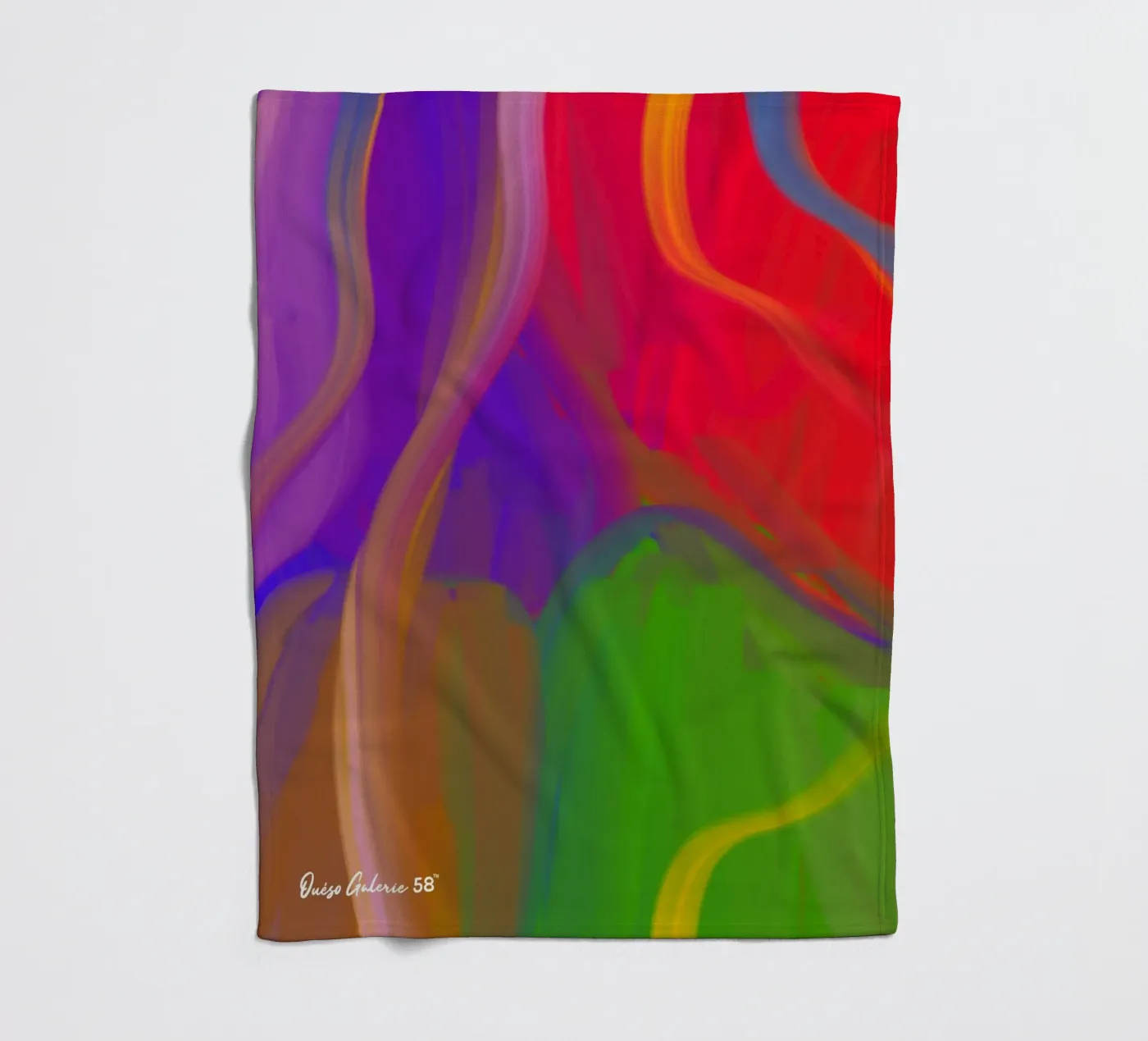 Radiant Movement Fleecedecke von Mike Leymi