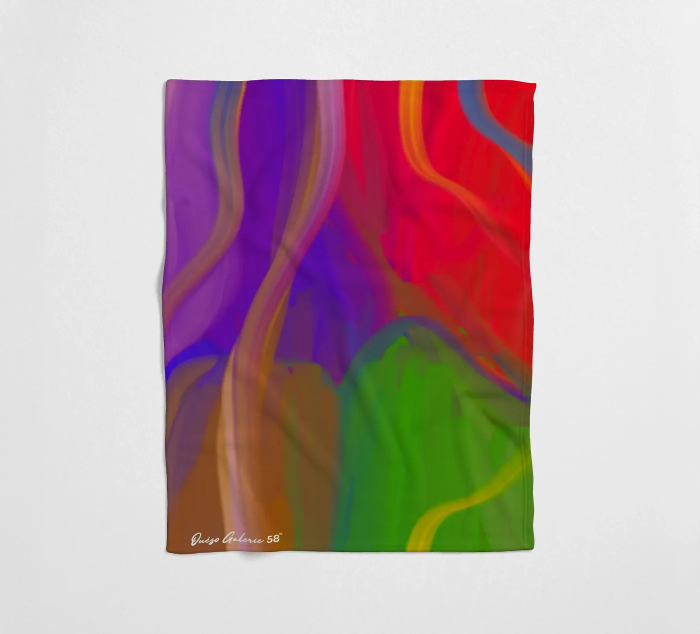 Radiant Movement Fleecedecke von Mike Leymi