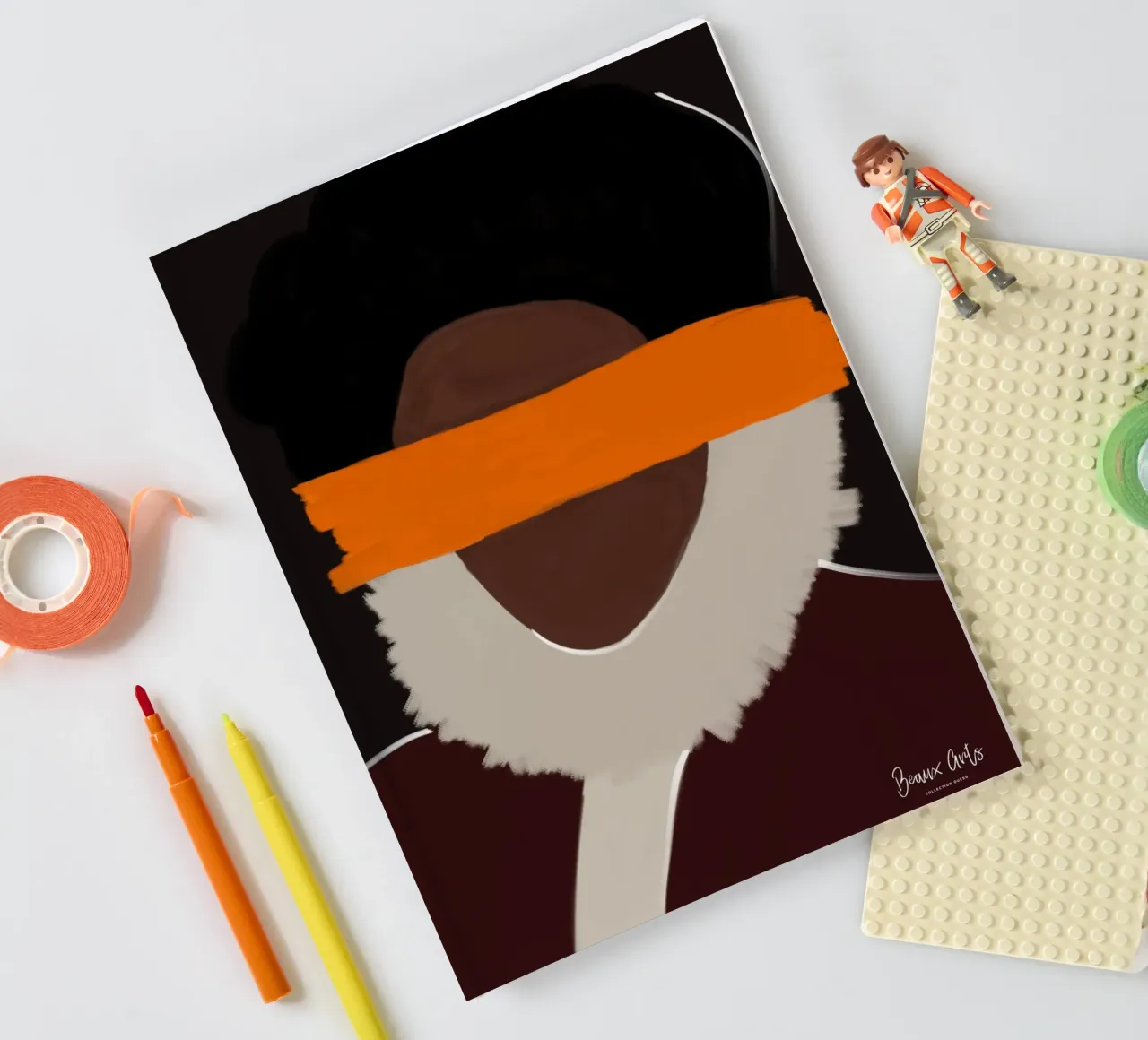 Afro Enigma notebook by Mathudace Créas