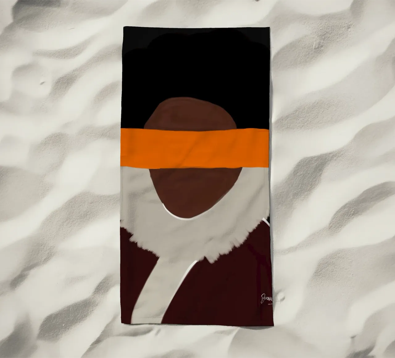 Afro Enigma telo mare da Mathudace Créas