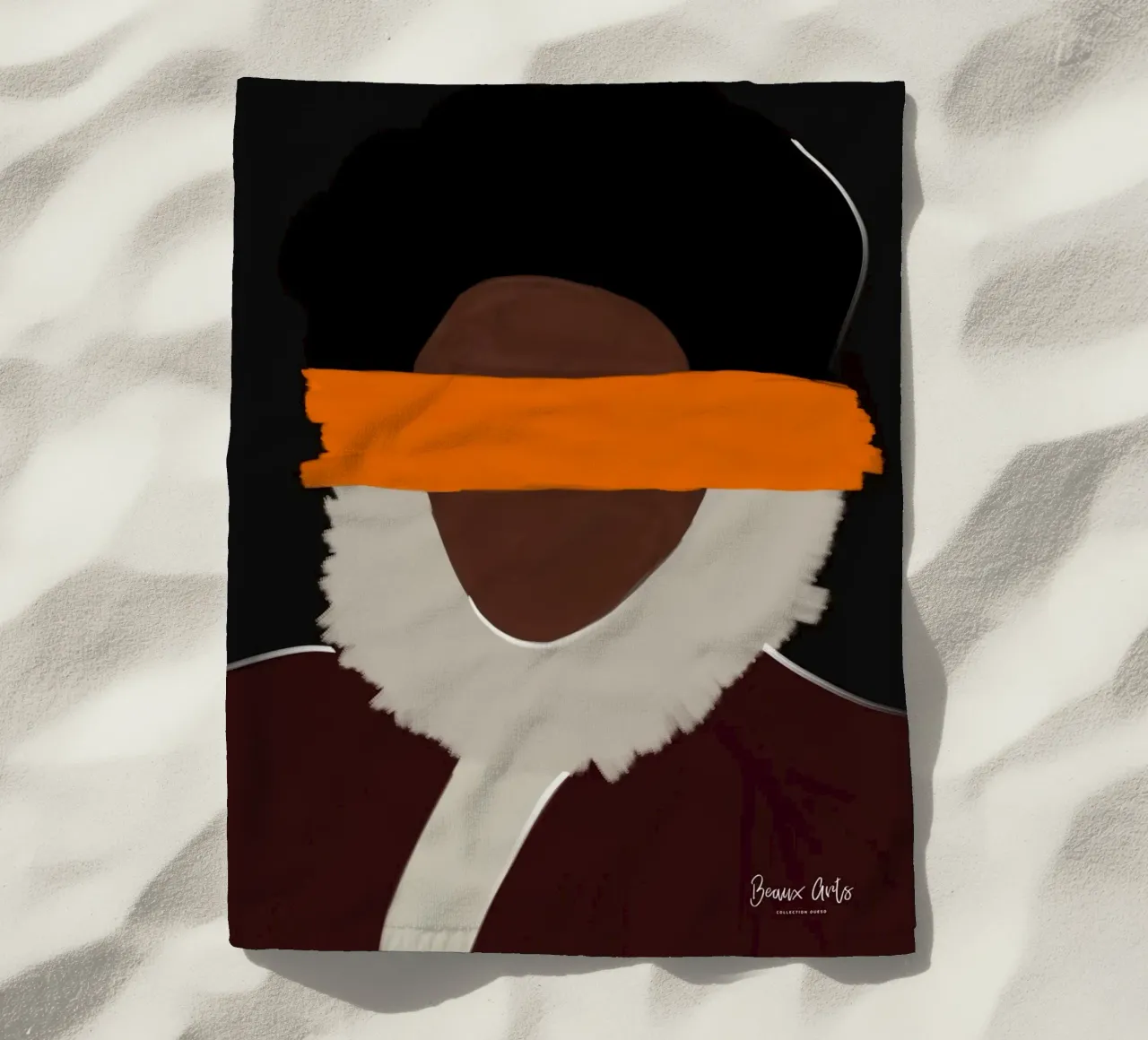 Afro Enigma telo mare da Mathudace Créas