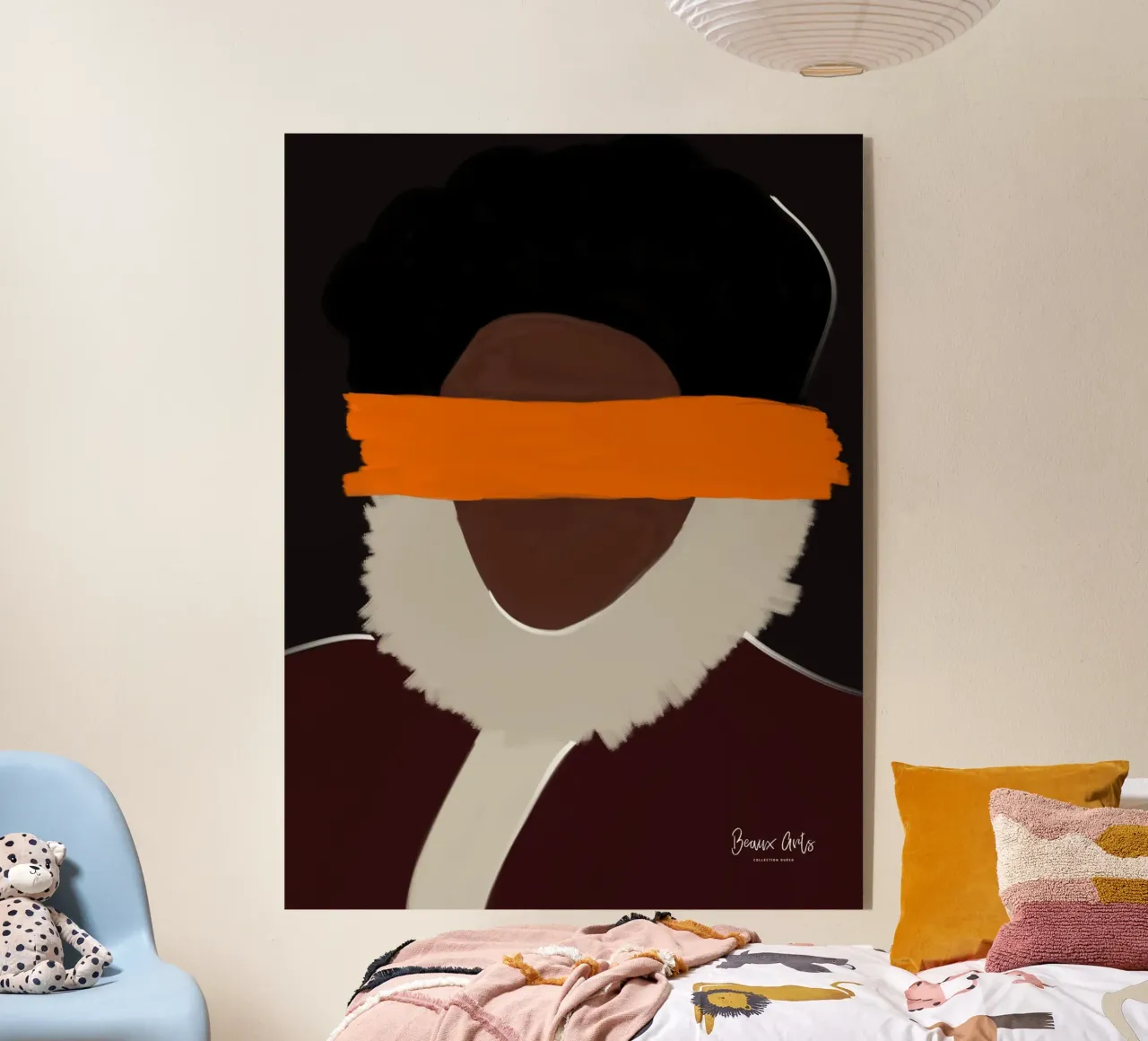 Afro Enigma plexiglass da Mathudace Créas