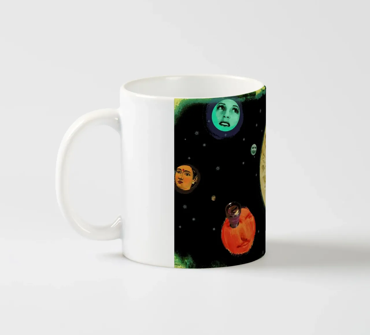 Looking For Life On Other Planets tazza in ceramica da Ellen Weinstein