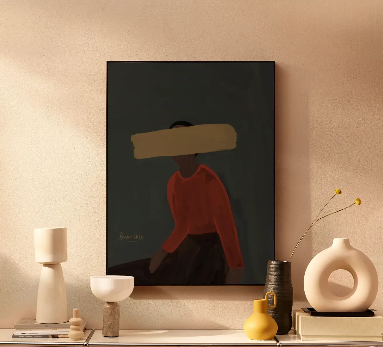 Afro Anonymity plexiglass da Mathudace Créas