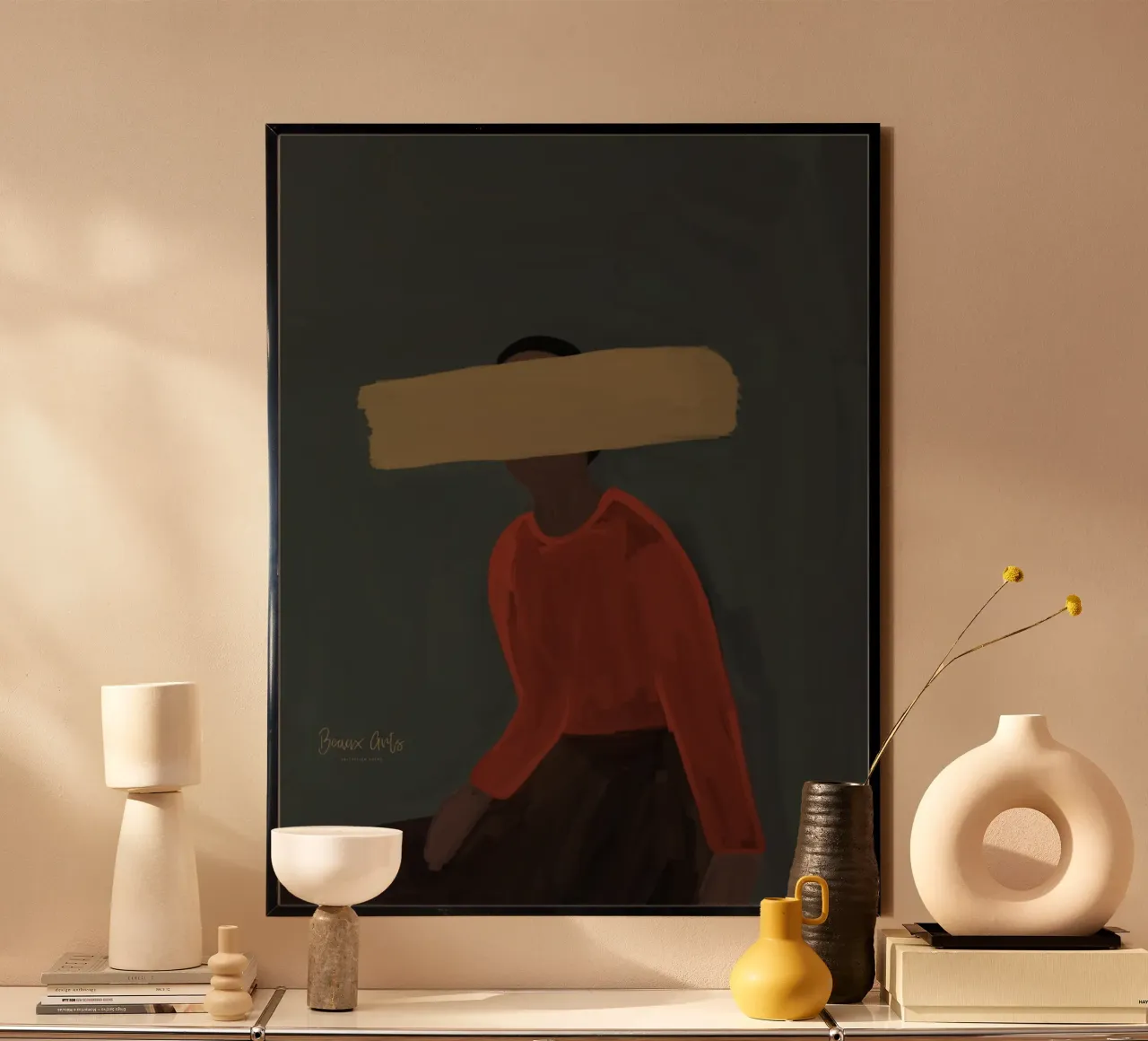 Afro Anonymity poster da Mathudace Créas